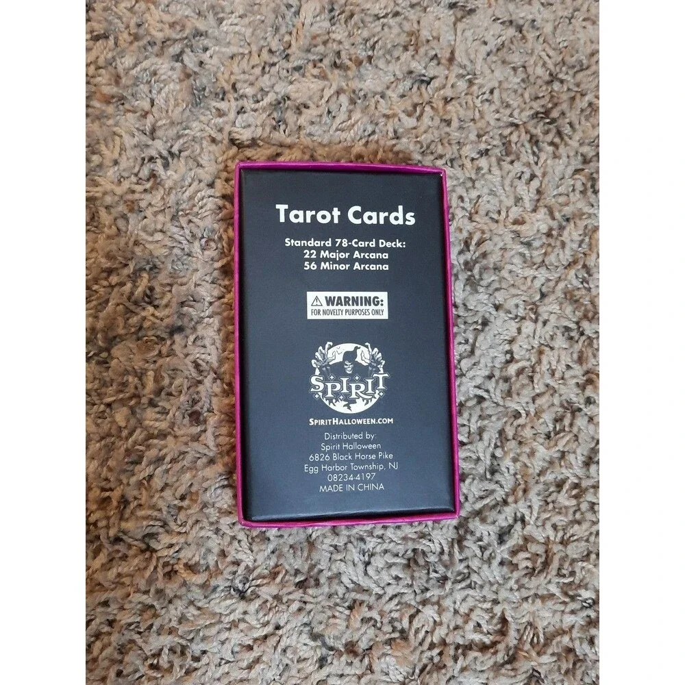 Spirit Halloween Tarot Card Deck